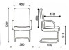 Конференц- кресло МЕНЕДЖЕР ХРОМ
